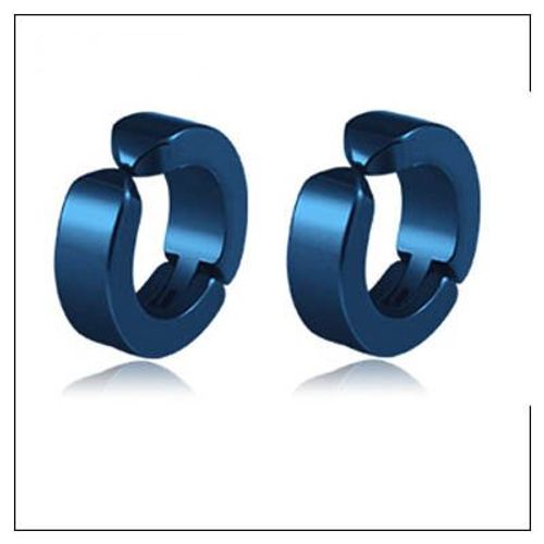 Boucles D'oreilles Clip Croix Classique En Acier Inoxydable Pour Femmes Et Hommes,Manchette Sans Trou D'oreille,Piercing Punk,Bijoux Cadeaux,Mode,2 Pièces