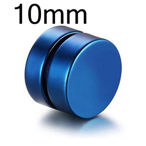 Boucles D'oreilles Magnétiques Pour Homme,Femme Et Enfant,Clou D'oreille Non Piercing,Style Punk,Populaire,1 Pièce,6/8/10/12mm
