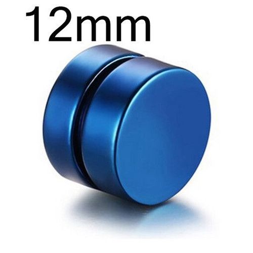Boucles D'oreilles Magnétiques Pour Homme,Femme Et Enfant,Clou D'oreille Non Piercing,Style Punk,Populaire,1 Pièce,6/8/10/12mm