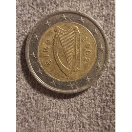 cote piece 2 euros eire 2002