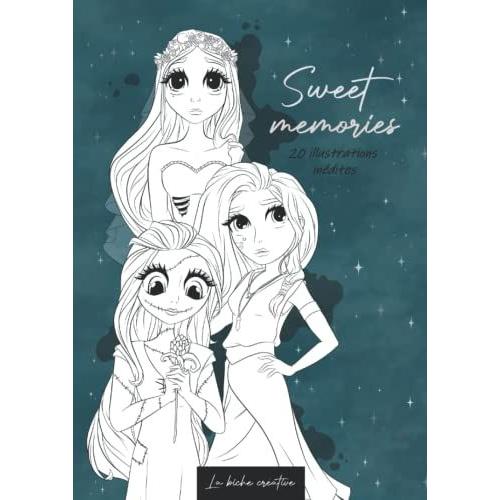 Sweet Memories : Livre De Coloriages Pour Adultes