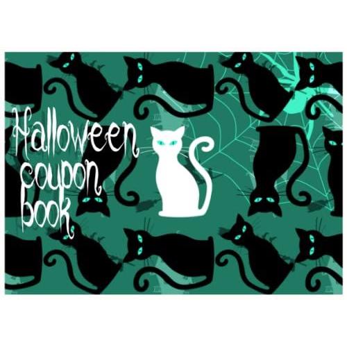 Blank Coupon Book For Halloween: Blank Coupon Booklet To Fill In - 50 Blank Coupons For Diy Gift Voucher Paperback / Fill In Cute Blank Template Designs