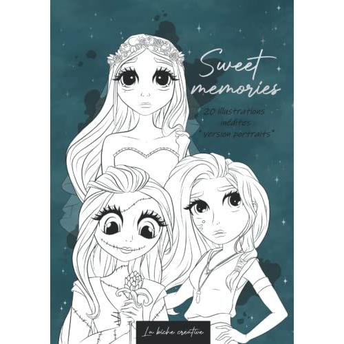 Sweet Memories Version Portrait : Livre De Coloriage Pour Adultes