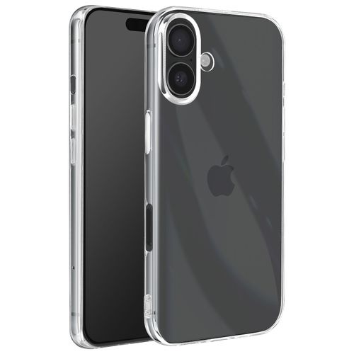 Coque Pour Iphone 16 Plus Silicone Souple Design Fin Léger Transparent