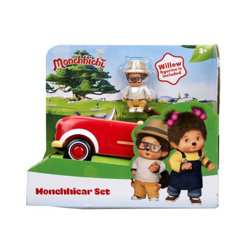 Monchhichi Monchhichi Voiture Monchhiroule Et Figurine Saule