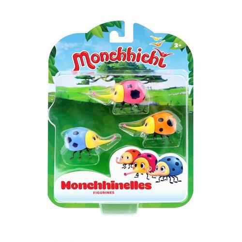 Monchhichi Monchhichi Pack 3 Figurines Monchhinelles