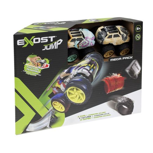 Exost Jump - Pack Duo (2 Voitures Friction + Accessoires)