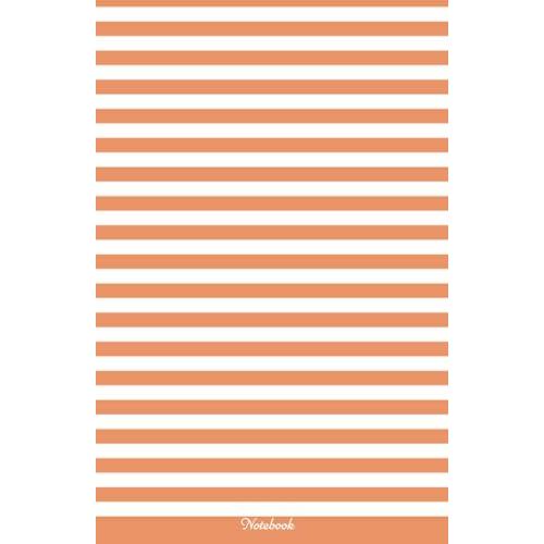 Fruits And Vegetable Inspired Elbert Peach And White Striped Journal Notebook With Lined Interior Pages. Organize Your Life By Color!: Sized For ... The Colors Of Healthy Fruits And Vegetables)