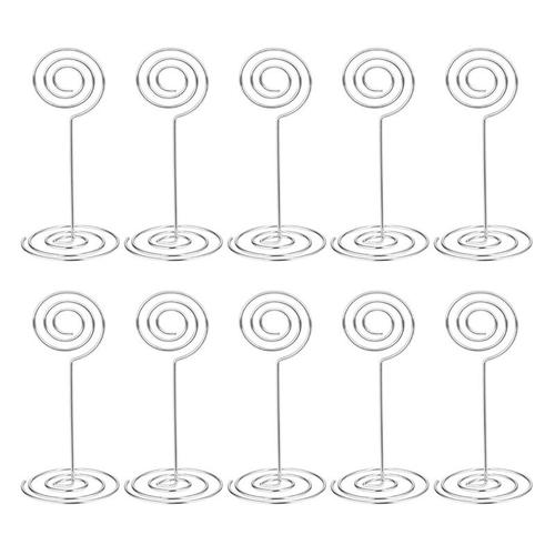 Clip De Carte De Siege De Mariage Printemps Amour Clip Pratique Clip De Carte De Table De Mariage 10 Pack Prix, Style Étoile A Cinq Branches 10 Pcs / Pack