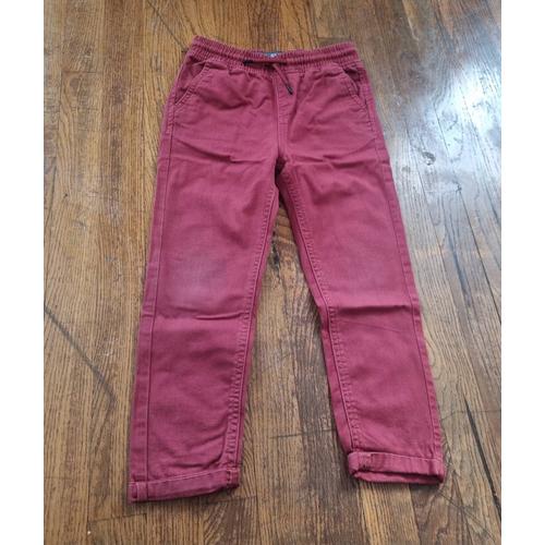 Pantalon Slim Bordeaux Garçon Primark Taille 6/7ans