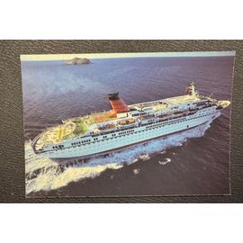 Carte Postale Cunard Princess Registered In The Bahamas