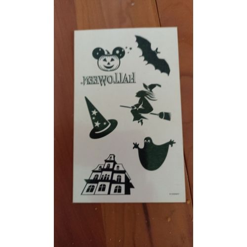 Disney Land Paris Tatouages Halloween