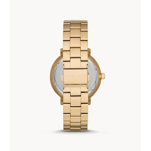 Montre Blacke Mk8702 Michael Kors Multifonction En Acier Inoxydable, Dorée, Pour Homme