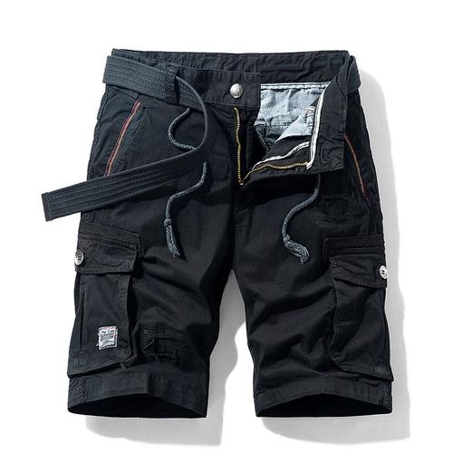 Short Cargo Décontracté En Coton Pour Hommes,Bermuda Coupe Décontractée,Pantalon Court,Vêtements Sociaux,Printemps,Été,2023