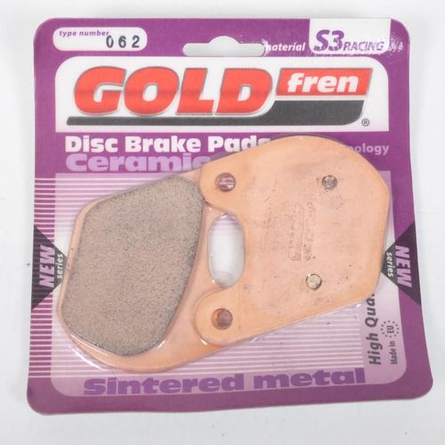 Plaquette De Frein Gold Fren Pour Moto Harley Davidson 1340 Flt 1980 À 1983 Avg / Avd Neuf