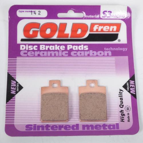 Plaquette De Frein Gold Fren Pour Scooter Piaggio 50 Sfera Rst 1995-1998 Av Neuf