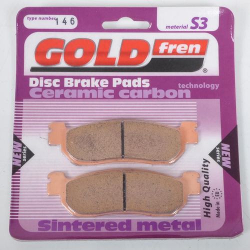 Plaquette De Frein Gold Fren Pour Moto Yamaha 250 Xt X Serrow 2005 À 2008 Avg / 3c51/52 Neuf