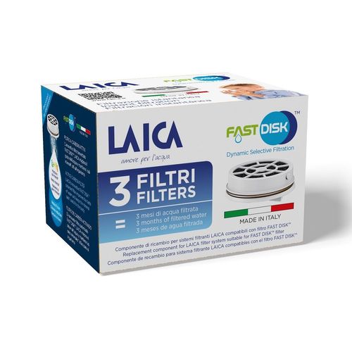 Laica Fast Disk Disque De Filtre À Eau 3 Pièce(S)