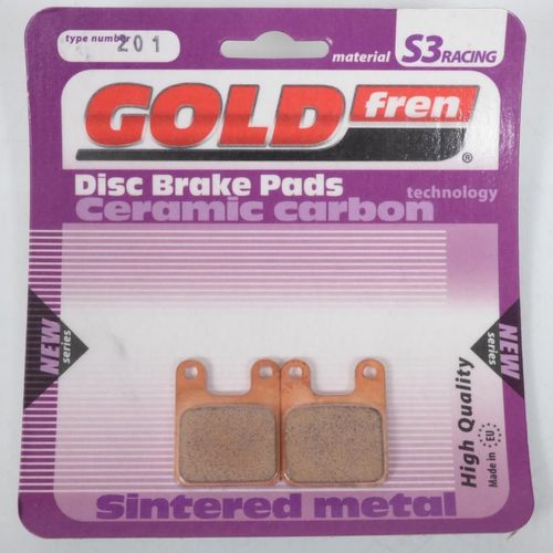 Plaquette De Frein Gold Fren Pour Moto Enfant Polini 110 Xp4t Cross Avg/Ard / Jante Av 14 / Jante Ar 12 Neuf