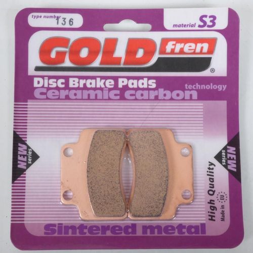 Plaquette De Frein Gold Fren Pour Scooter Cpi 50 Oliver 2003 À 2012 Avg Neuf