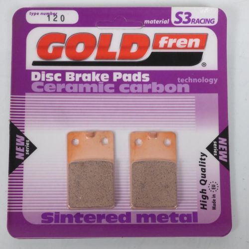 Plaquette De Frein Gold Fren Pour Pour Moto Fantic 50 Trial 50.1 H2o 1987 À 1987 Avg Neuf