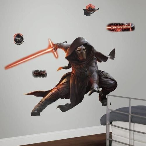 ROOMMATES Stickers STAR WARS EPISODE VII KYLO REN BRILLANT repositionnables 156 x 104 cm