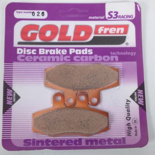 Plaquette De Frein Gold Fren Pour Moto Ktm 250 Exc 1988 À 1989 Avg/Ard Neuf