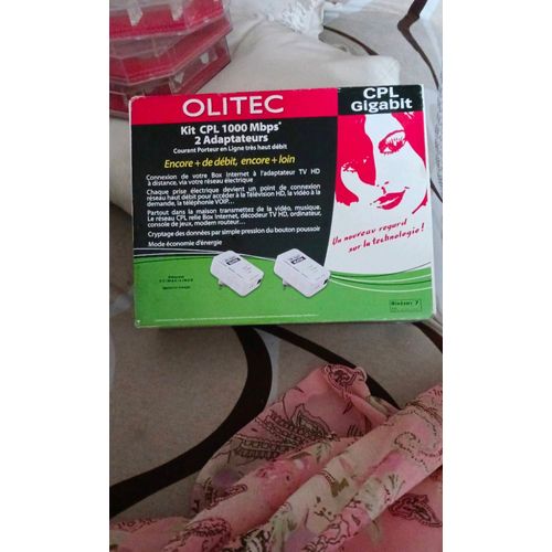 Olitec CPL 1000 - Pont - GigE, HomePlug AV (HPAV)