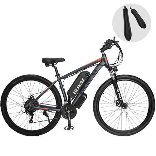 29" Vélo Électrique Vtt Vae 750w 48v 15ah Shimano 21 Vitesses 50km/H Max - Gunai Gn29 - Gris