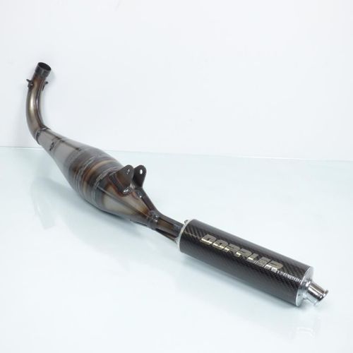 Pot D Échappement Doppler Pour Mobylette Peugeot 50 103 Rcx 1994 À 2003 Er1 Carbone Édition / 302-D Neuf