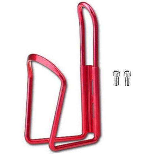 1 Support De Bouteille D'eau De Vélo En Alliage D'aluminium (Rouge, Avec Vis) Support De Vélo De Vélo Support De Tasse D'eau De Boisson De Vélo Accessoires De Vélo