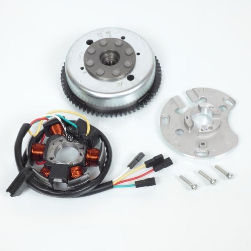 Stator Rotor D Allumage Origine Pour Moto Derbi 50 Senda Après 2006 82852r / Avec Démarreur Neuf