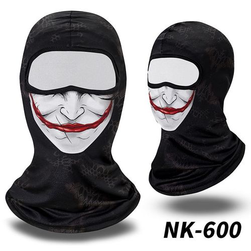 Couvre-Chef Coupe-Vent Et Crème Solaire Pour Le Cyclisme En Plein Air (Style Langue), Masques Masculins Et Féminins Masque De Crâne Fantôme, Moto De Ski Légère, Moto, Équitation D'halloween, Chasse Et