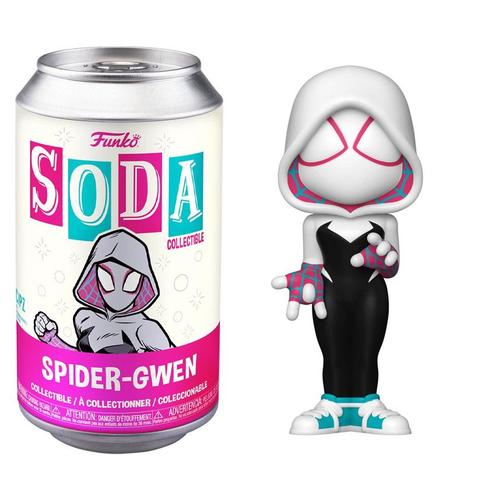 Figurine Funko Pop - Spider-Man : Across The Spider-Verse [Marvel] - Spider-Gwen (Canette Rose) [Avec Chase] (73422)