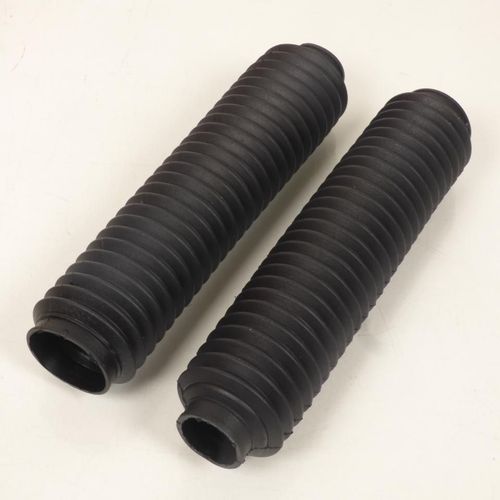 Soufflet Protection Fourche Pour Moto Caoutchouc Noir D: 38mm D: 50mm L:350mm Neuf