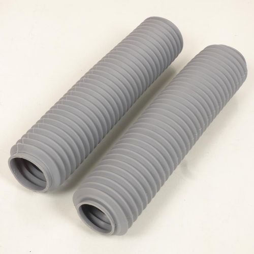 Soufflet Protection Fourche Pour Moto Caoutchouc Gris D: 45/50mm D: 58mm L:460mm Neuf