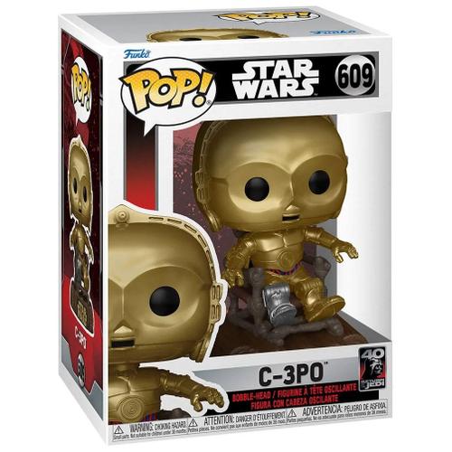 Funko Pop! Star Wars: Return Of The Jedi 40th - C3p0 In Chair [Collectables] Vinyl Figure