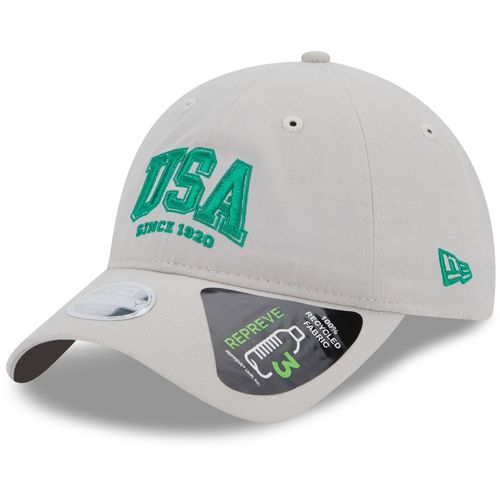 New Era 9twenty Femme Cap - Usa 1920 Stone Gris