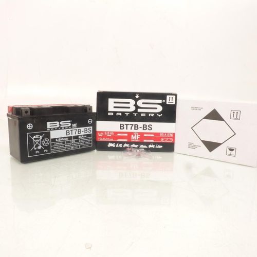 Batterie Bs Battery Pour Moto Suzuki 400 Drz E 2000-2008 Yt7b-Bs / 12v 6.5ah Neuf
