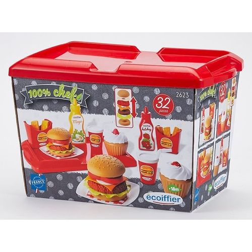 100% Chef Set Hamburger