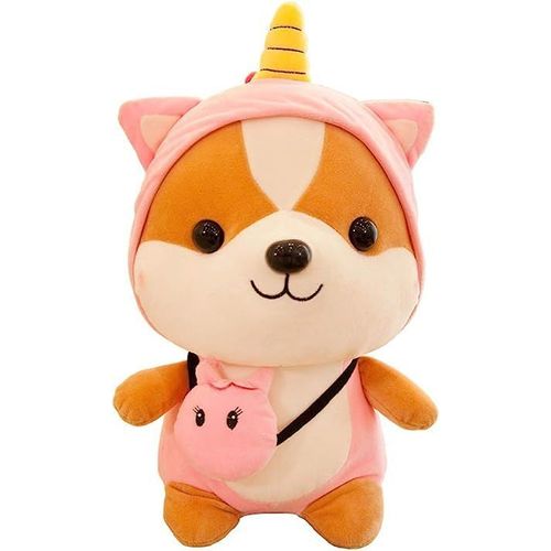 Écureuil Mignon Et Doux (Abeille, 25 Cm) Poupée Mignonne Écureuil Créative Se Transforme En Peluche Licorne