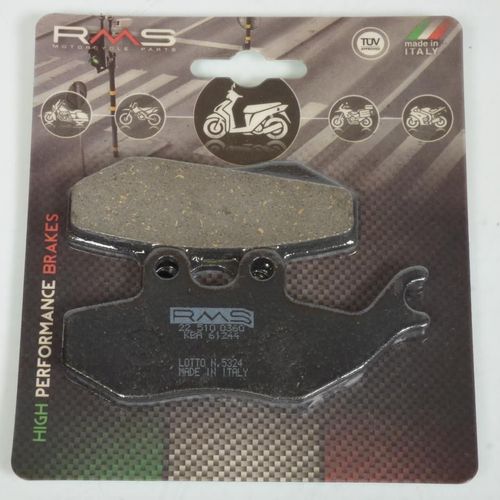 Plaquette De Frein Rms Pour Scooter Piaggio 125 Beverly 2001 À 2003 M2810/M2820 / Av / Ar Neuf