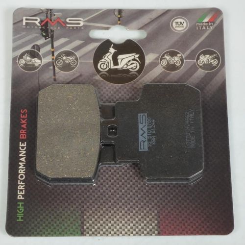 Plaquette De Frein Rms Pour Scooter Piaggio 125 X8 2006 À 2007 M36600 / Ar Neuf