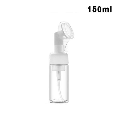 Bouteille À Pompe À Mousse Africfroth Avec Tête De Brosse En Silicone,Type De Presse,Livres Pour Le Visage,Mousse Hi,100 Ml,150 Ml,200ml - Type 150ml