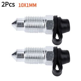 Mamelon De Vis D'échappement Universel Multi-Taille,Pompe De Frein,Étrier De Frein,Pour Kawasaki,Suzuki,Honda - Type 2pcs 10x1mm