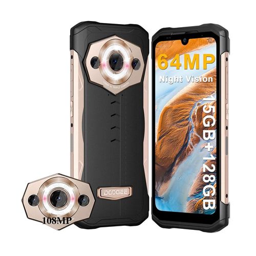 DOOGEE S99 8/128 Go Smartphone 6.3" Android 12 6000mAh 33W 108MP - Or