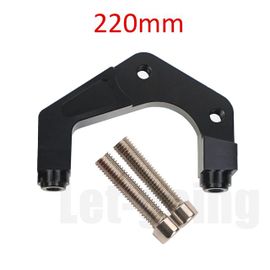 Adaptateur De Support De Support D'étrier De Montage Radial De Moto,82mm,Scooter Yamaha,Rsz,Jog Force,Rpm,Adelin,Adl1 - Type A Black 220