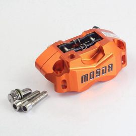Étrier Radial À Quatre Pistons Avec 30 Noyaux,Petit Adaptateur Radial,Pièces De Modification De La Pompe Betérieure De Frein - Type Orange