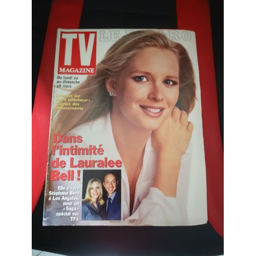 Tv Magazine Le Figaro N°16983 Lauralee Bell