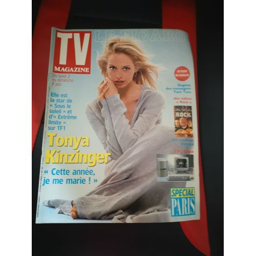 Tv Magazine Le Figaro N°16419 31 Mai 1997 Tonya Kinzinger